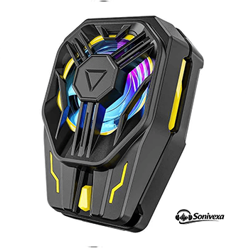 Mobile Cooling Fan for Gaming – Portable Phone Cooler with Silent Turbo Fan & LED Display