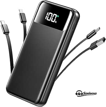 Ultra Fast Charging Power Bank 10000mAh – Portable Battery Pack with LED Display & Dual USB Output